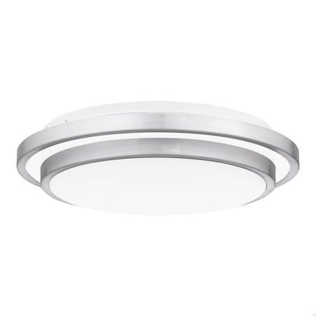 Quoizel Irving Integrated LED Brushed Aluminum Semi-Flush Mount IVG1614BRA